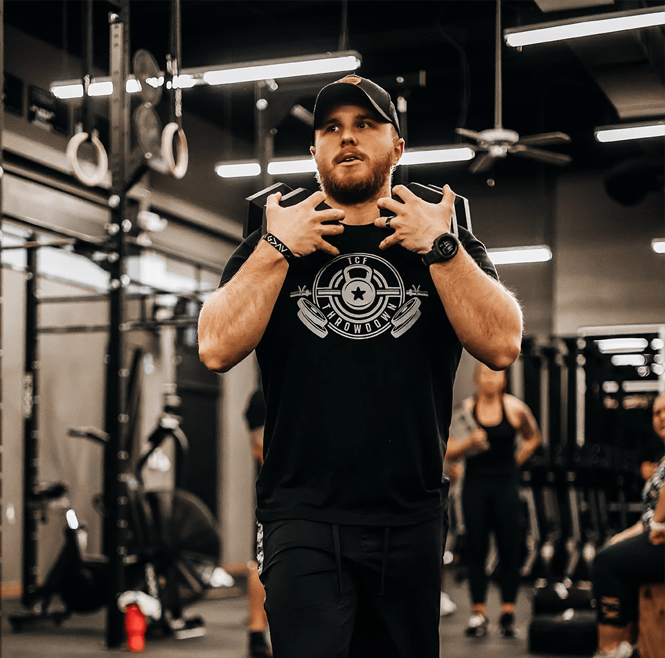 Gym Info 1 man training at Triangle CrossFit